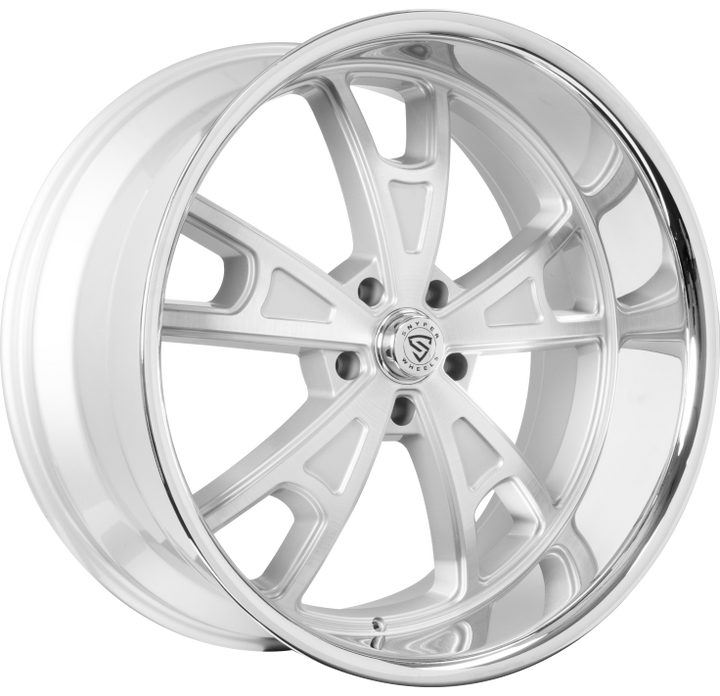 24" 5x108 Silver, Machined, and Brushed Special Order options