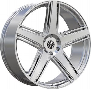 26" 6x139.7 Chrome Special Order Options 2-4 Days Out.